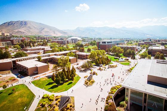 University of Utah Aerial by Parker Gibbons
