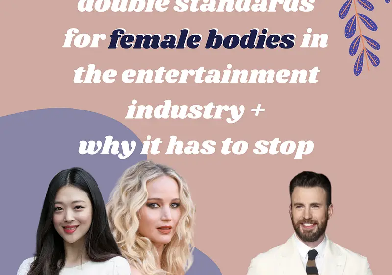 The Double Standard on Women's Bodies in Hollywood